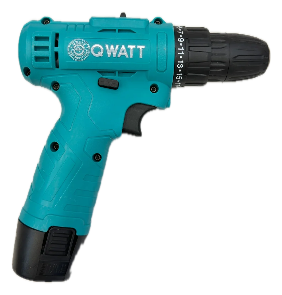 QWATT QWLI-01 12 V cordless drill kit